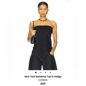 Lioness New York Bandana Top in Indigo